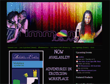 Tablet Screenshot of immanilove.com